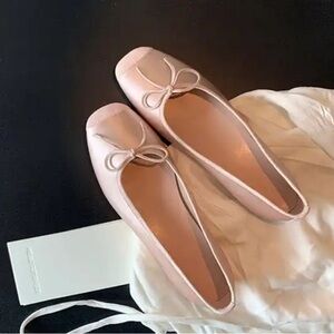 2/25$ 🆕 Satin Dusty Pink Ballet Pumps